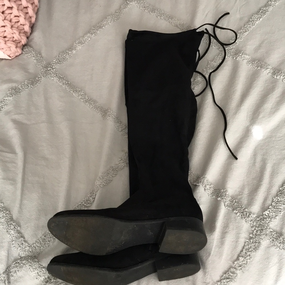 Black Over the Knee boots